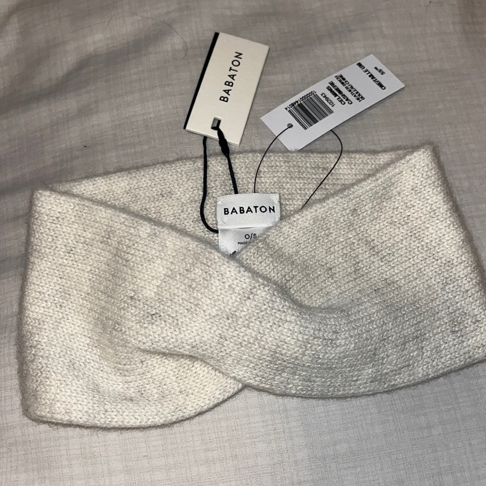 Aritzia cashmere headband